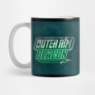 Outer Rim Beacon Logo in Hyperspace Mug